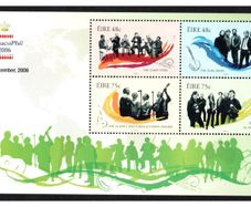 2006 Ireland Monaco-Phil '06 on Musicians Miniature Sheet (MS62) Mint Never Hinged (MNH)