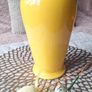 Beautiful yellow ceramic vase Image 3