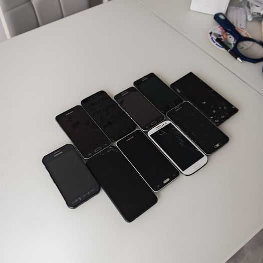 Job Lot 10x Samsung Galaxy Smartphones - Untested / For Parts & Repair