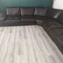 corner sofa and recliner armchair Image 2
