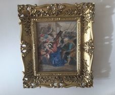 Art - Vintage Pen and Watercolour Wash.