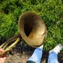 antique brass trumpet butler haymarket London & Dublin Image 4
