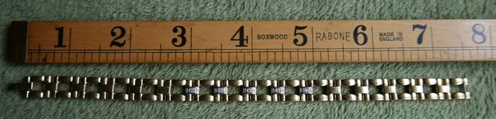 Vintage Gold Plated Bracelet (no hallmarked)