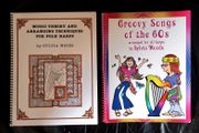 Two Sylvia Woods Harp Music Books