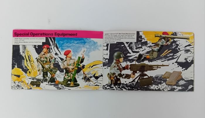 Palitoy Action Man Equipment Manual (A)