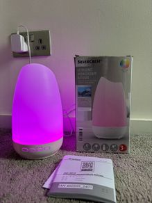 Ultrasonic aromatherapy diffuser