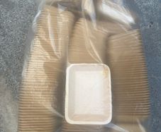 Polystyrene plates