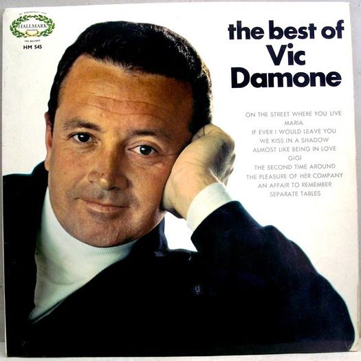Vic Damone The Best Of Vinyl Album Easy Listening