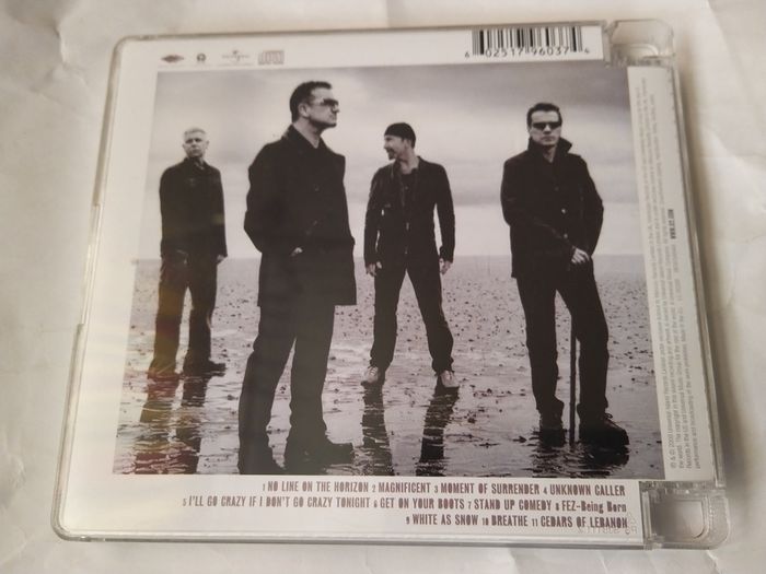 U2 - No Line On The Horizon Cd