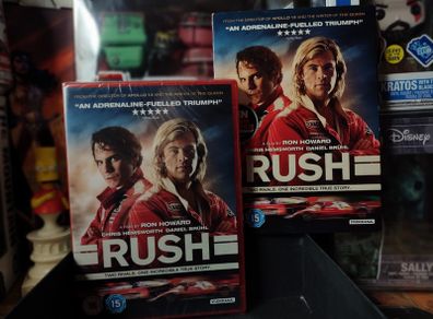 Rush ! DVD ! Brand New and Sealed ! with Slipcase ! 2014 ! Formula 1 !