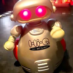 Vintage robot with light and sound