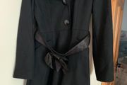 New Black Wool Coat