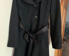 New Black Wool Coat