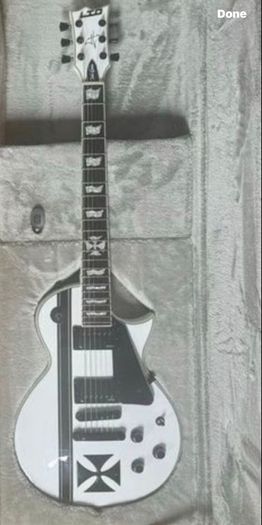 Esp Ltd James Hetfield Iron Cross.