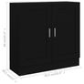 Book Cabinet Black Image 8