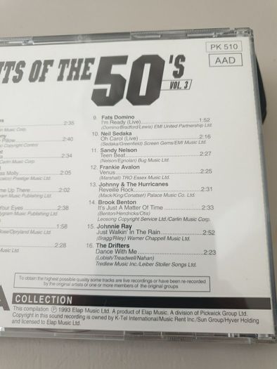 Hits of the 50's vol 3