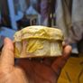Vintage Flower Shape Capiz Shell Trinket Jewelry Box Image 9
