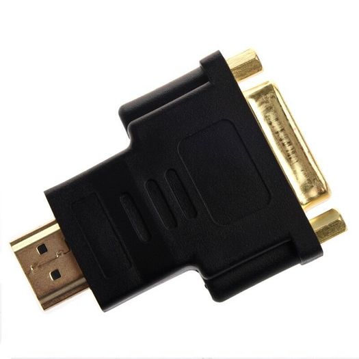 DVI-D (24+1) Dual Link Female to HDMI (Male) Adapter Gold Plated (Brand New/Warranty)