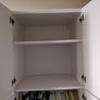 Wardrobe with 4 doors, white, with 1 clothes rail, 3 shelves Image 4
