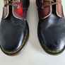 Dr Martens 8 eye red england vintage black red boots UK7 EU41 US9 Image 3