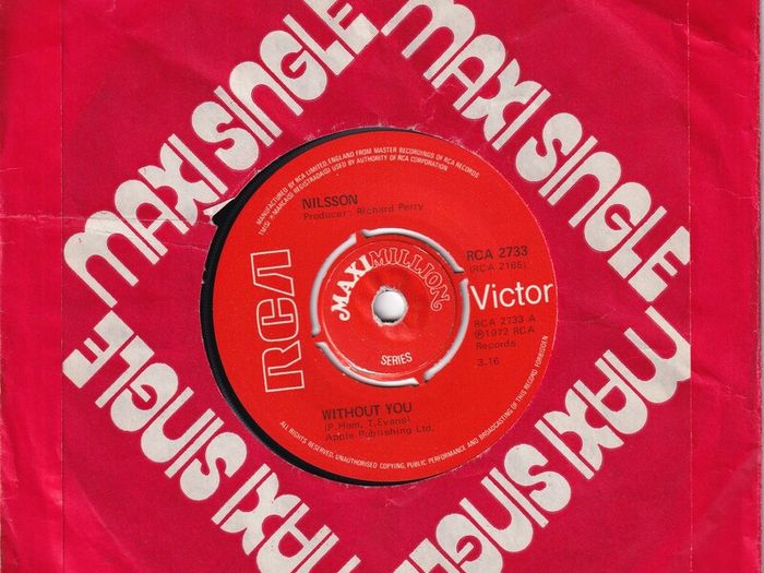 Nilsson Maxi Million Without You 1972 Uk Pressing E.p.
