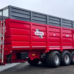 Redrock 25 Foot tri axle silage trailer,Full Spec-