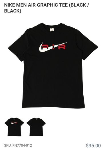 Nike Air Swoosh T-Shirt - Size - Large - RRP - 30.00
