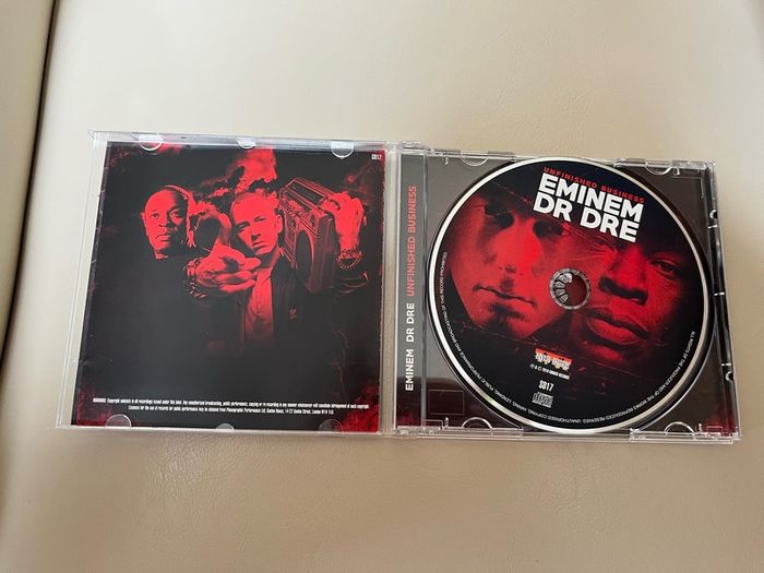 Eminem Dr Dre Unfinished Business album (rare)