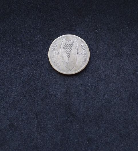Ireland : Saorstat Eireann ( Irish Free State ) 1928 Silver Florin (2s)