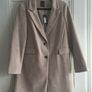 BNWT Ladies Coat: Size 12 - Oatmeal / Beige / Cream Image 2