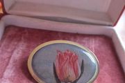 Vintage Tulip Brooch