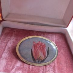 Vintage Tulip Brooch