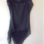 Black Lace String Top for Sale Image 4