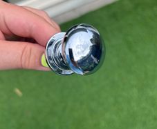 30mm polished chrome kitchen cabinet knobs x 47