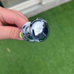 30mm polished chrome kitchen cabinet knobs x 47