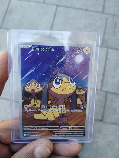 helioptile 143/132 Pokemon card