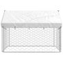 Outdoor Dog Kennel with Roof 200x200x150 cm Image 8