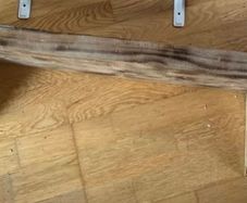 Handmade Wooden Shelf With Brackets