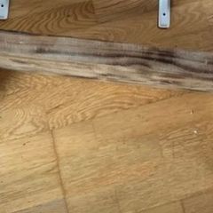 Handmade Wooden Shelf With Brackets