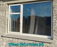uPVC Window 176cm (W) x 111cm (H)