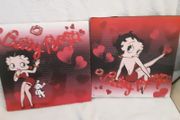 2x betty boop pictures &amp;wristband's