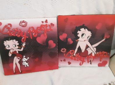 2x betty boop pictures &wristband's