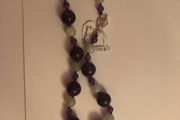 Jade, Amethyst necklace