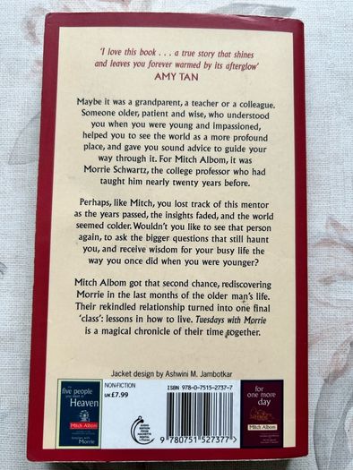 Tuesdays With Morrie by Mitch Albom