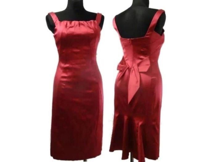 Karen Millen satin dress uk12