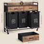 150L Laundry Hamper Baskets with wheels Image 6