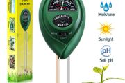 Soil PH Testing Kit 3 in 1 Plant Soil Tester Kit With PH, Light &amp; Moisture acidity Tester,Great For Bonsai Tree, Garden Care, Farm, Lawn, Indoor &amp; Outdoor (No Battery needed)