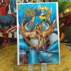 Kaboom! Issue #2 ! Gold Logo Variant Cover ! 1997 ! by Awesome Entertainment !