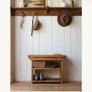 Vintage Style Shoe Bench Image 5