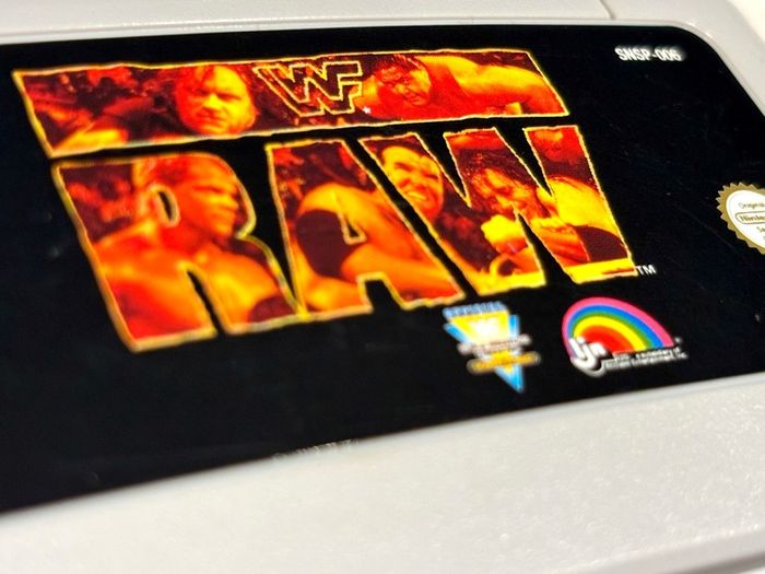 Snes WWF Raw - Boxed
